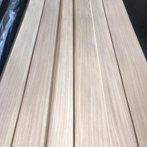 China Free Sample 0.3mm/0.45mm/0.5mm/0.6mm White Natural Oak Veneer Natural White Oak Wood Veneer Mountain/ Straight Grain wholesale