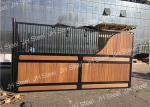 Luxury Movabale Prefab Portable Horse Stable Stall Front Panel Door