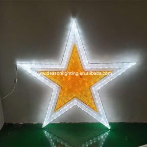 China large lighted christmas star wholesale