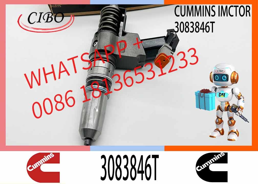 Huida Genuine 3083622 3083846 3083849 3087557 Fuel Injector Fit For Cummins QSN14 N14 Diesel Engine 3083846T