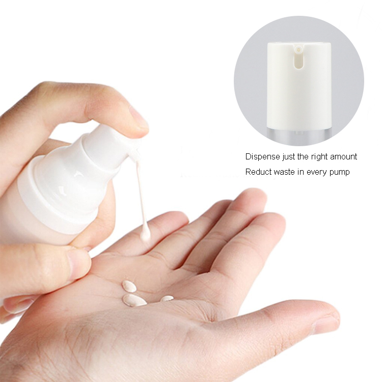 50ml 100ml Serum Airless Plastic Lotion Bottles With Pump Sprayer