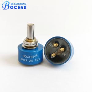 China BOCHEN WI27 10K Precision Pot Single Turn Conductive Plastic Potentiometer wholesale