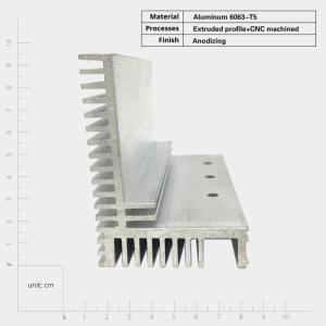 China OEM Sandblasting Aluminum Die Casting Hardware Motorcycle Radiator Parts wholesale