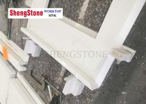 China Polishing Super White Nano Glass Countertop Acid Resistance SGS Certificate wholesale