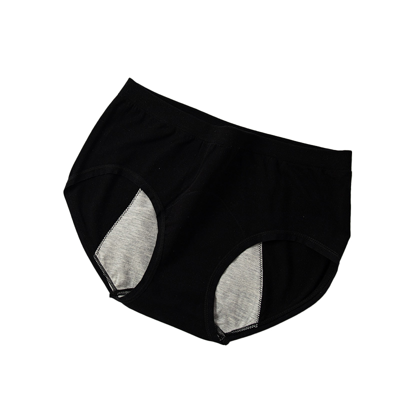 High Cut Women Cotton Panties Plain Dyed Multi Color Seamless