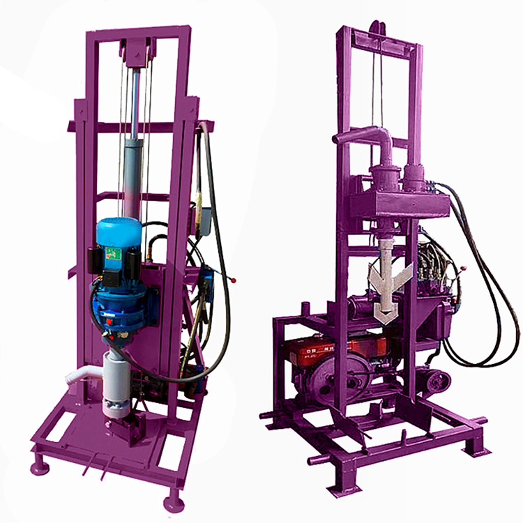 Borehole Water Drilling Rig Deep 100m Portable Hydraulic Water Well Drilling Rig