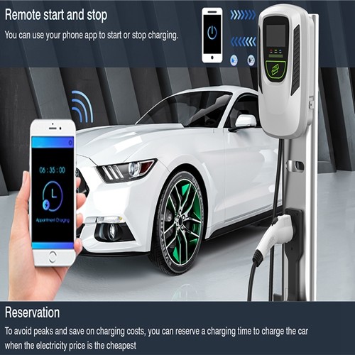 ETL OCPP Wifi 4G Mode 3 Home Car Charging Station