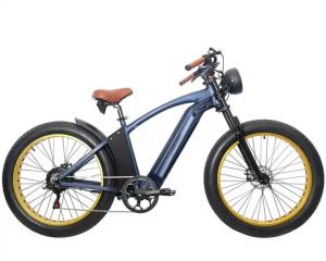 China Long Range Beach Cruiser Electric Bike 48V 750W 26 Inch Fat Tire Ebike Beach Cruiser wholesale