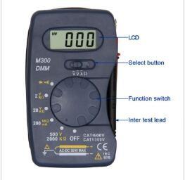 China Digital Multimeter M300 Pocket-Size Multimeter wholesale