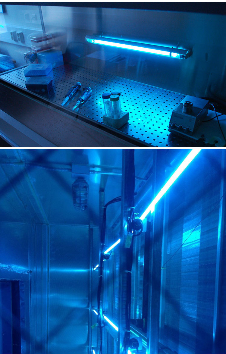 T5 150mm UVC Germicidal Lamp bulb 8W 4 PIN Double End Quartz Tube