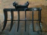 Q460 Excavator Brush Rake Attachments For Farm Job