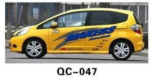 China The Default Color Car Body Sticker QC-047C / Car Decoration wholesale