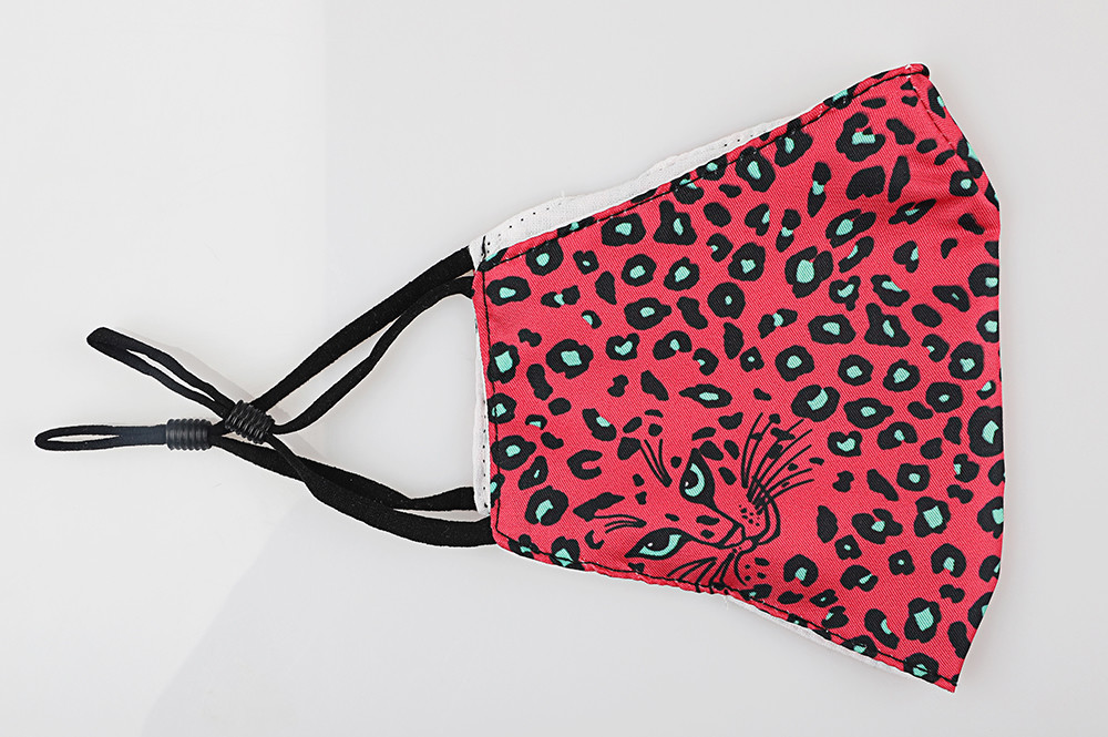 Fashion Multicolor Leopard PM2.5 Cotton Face Mask