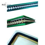 6mm -20mm insulating glass butyl rubber warm edge spacer with desiccant 0.2mm