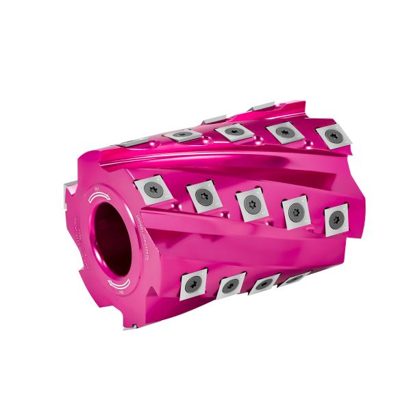 Wood Planer Wood Carving Bits 45HRC Spindle Moulder Cutter Helical Cutter Head