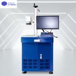 Smart Fiber Laser Marking System Serial Codes Logos Traceability