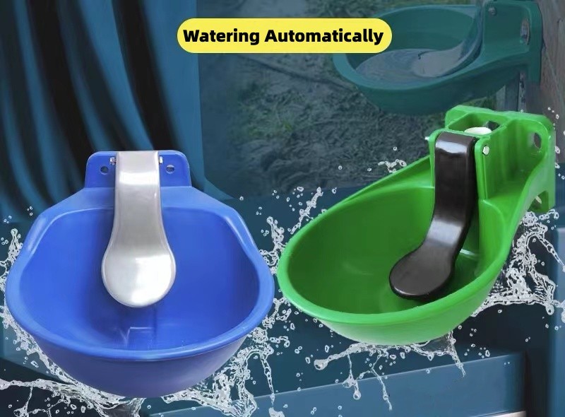 Automatic Cattle Cow Drinking Water Bowl Plastic Cast Iron SUS304