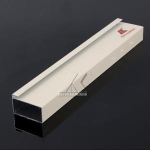 China Powder Coating White Alloy Kitchen Cabinet Material Aluminum Extrusted Profile wholesale