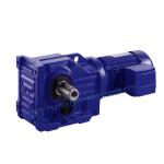 Foot Mounted Helical Gear Reductor With Motor And Solid Output Shaft