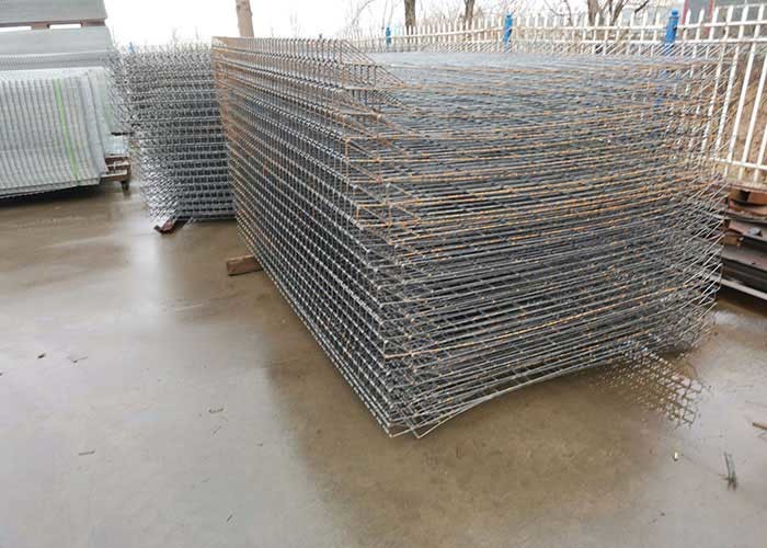BRC 5mm Roll Top Weld Mesh Fencing Hot Dip Galvanized