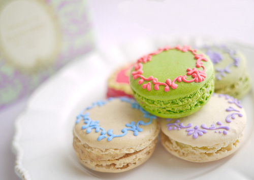 4-layer clear smaller plastic macaron tower party favor boxes