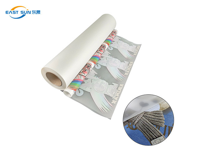 Translucent Color DTF PET Film 60cm Roll Hot Peeling / Cold Peeling