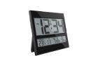 Radio Controlled Clock Indoor Temperature Humidity Modern Design Style Digital
