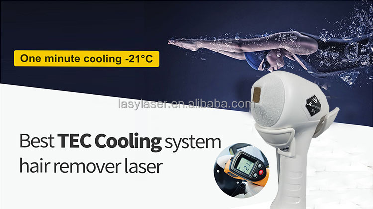 3 In 1 Stationary 808 Laser Hair Removal Machine 220v Diode Alexandrite