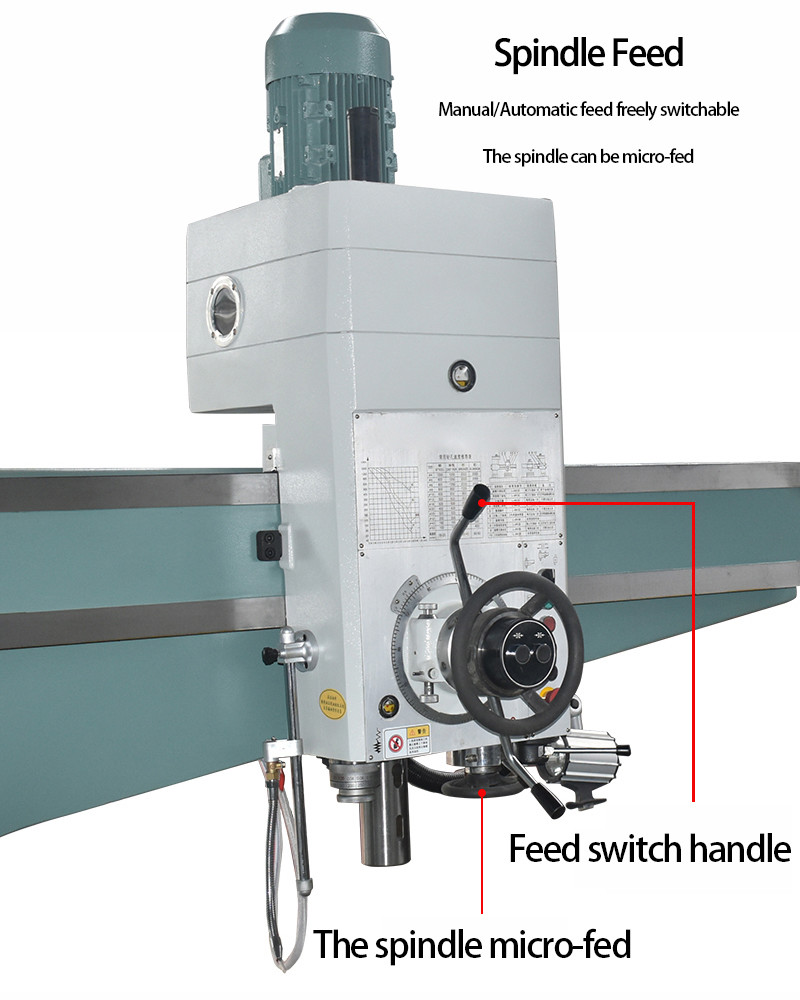 Z3080 Radial Drilling Machine Large Deep Hole Heavy Duty Vertical Drilling Machines