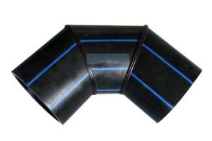 China Oil And Natural Gas Welding Butt HDPE 90 Degree Elbow wholesale