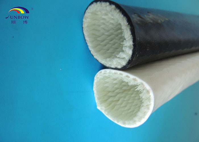 1650℃ High Temperature Flexible Braided Fiberglass Sleeving Flame Retardant