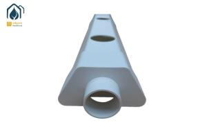 China Indoor Farming Vertical Hydroponic NFT System Channel 100x50mm 100x100mm wholesale