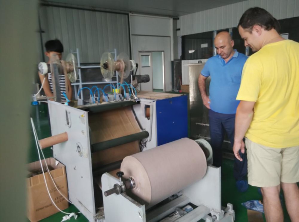 Spray Coating Type K-110-A Adhesive Sticker Coating Machine for Adhesive Film Production