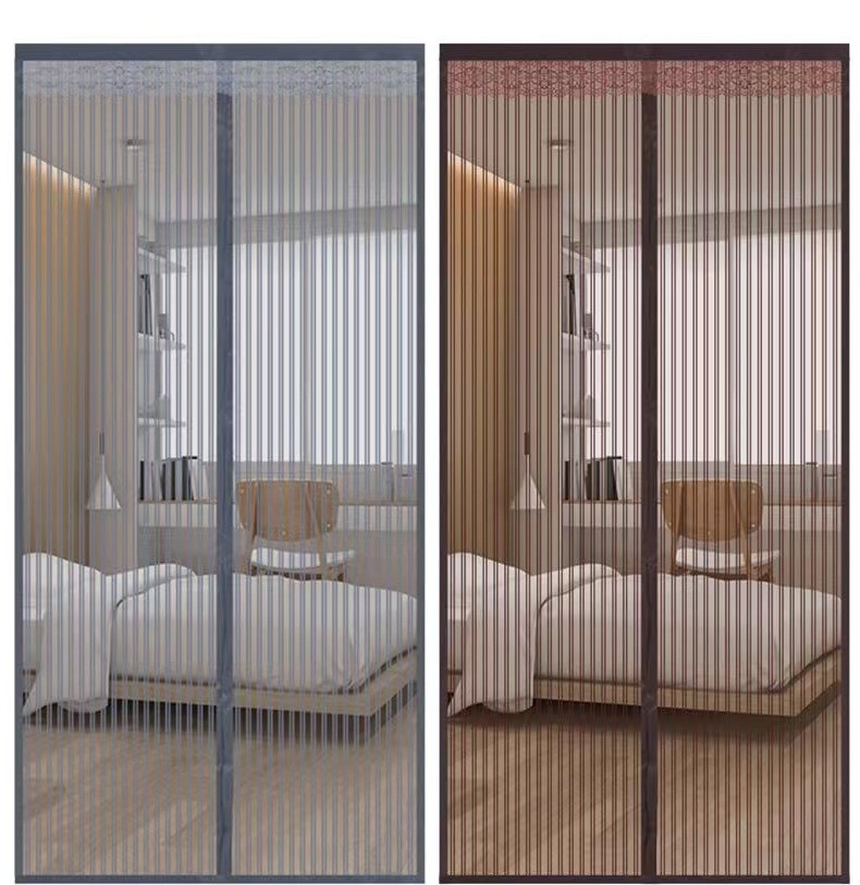 DIY Mosquito Net Door, Screen Curtain,Magnetic Screen Door Curtain,Fly Stop Curtain