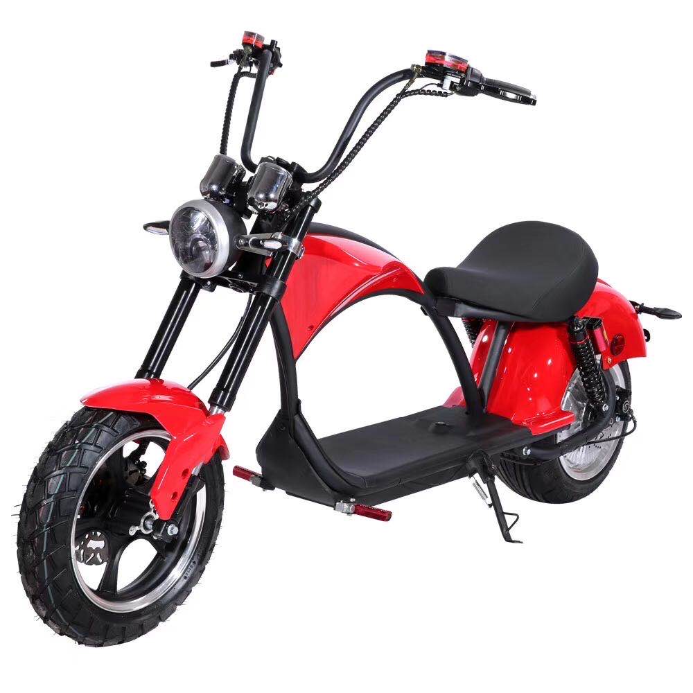 Moto City Coco Electric Scooter 2000w 70 Km/H 80 Km/H With Shock Absorber