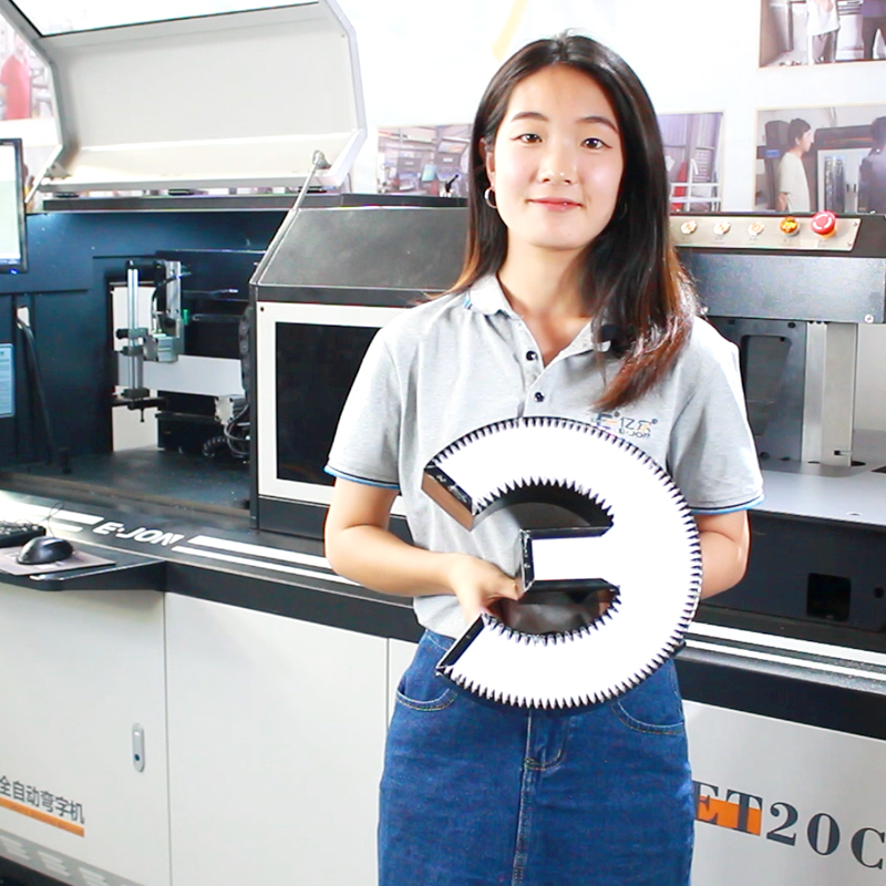 Ejon ET20C The Ultimate Aluminum Trimcap Channel Letter Bending Machine for Results