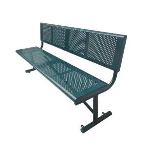 China EN840 Certificate L180/W66/H82cm Powder Coated Steel Bench wholesale