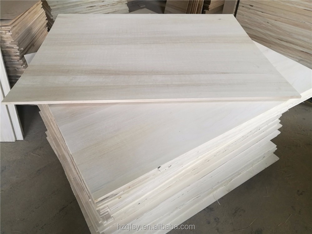 Solid Wood Panel Paulownia Wood m3 at Qingfa After-sale Service Onsite Inspection