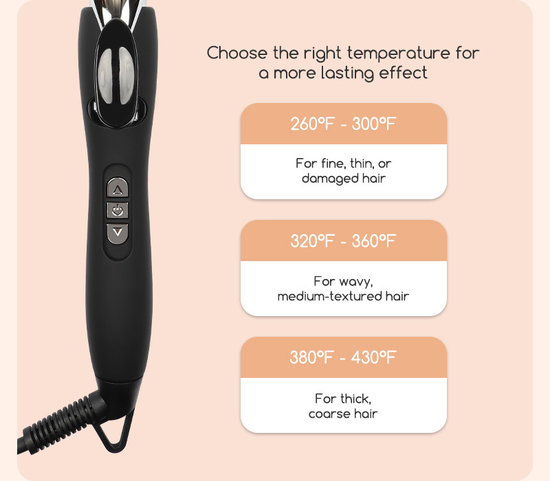 Ceramic Infrared Technology Hair Curling Irons Professional Personal Care