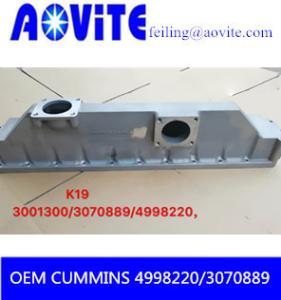 China OEM CUMMINS K19 DIESEL ENGINE COVER AFTERCOOLER 4998220 wholesale