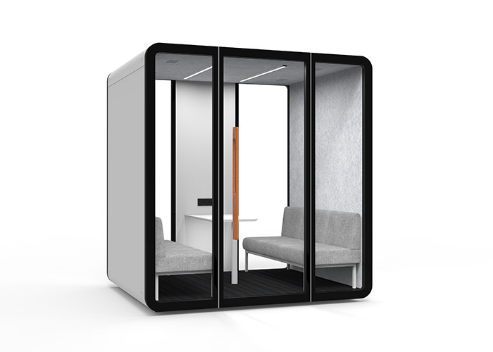 Excellent Soundproof Customized Silent Soundproof Office Booth Stain Resistant Private Office Booth