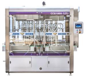 China PLC Control High Speed Piston Filling Machine 16 Heads 4000 Bottles/Hour wholesale