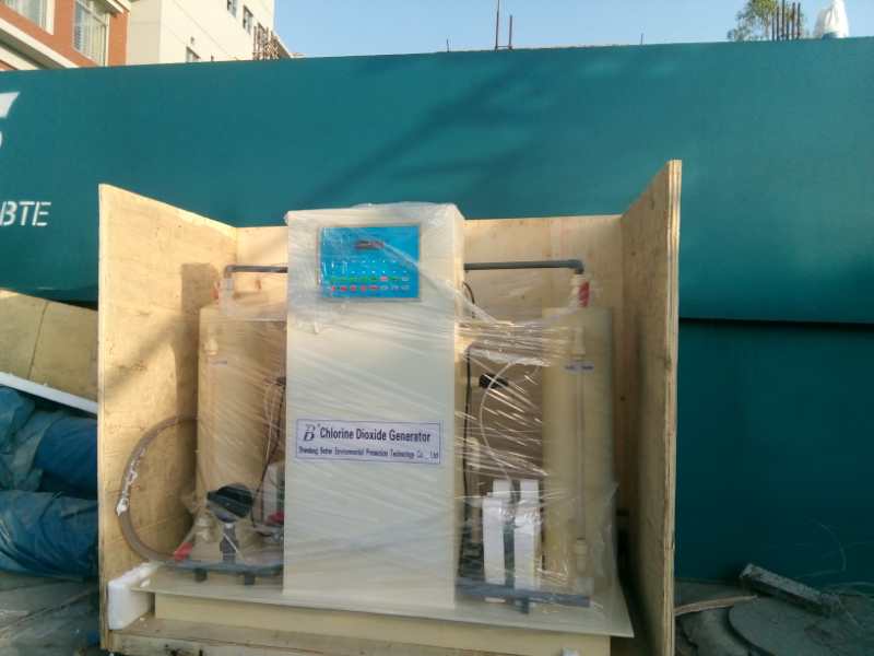 High Capacity Electrolytic Chlorine Dioxide Generator for Heavy Duty Industrial Needs