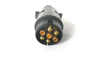 China OEM Standard European Trailer Plug Polyamid Brass Nut Truck Trialer Connector wholesale