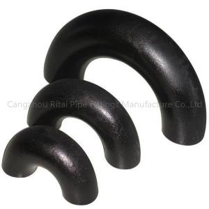 China Long Radius Welded Pipe Fittings 180 Degree WPB ASME B16.9 Carbon Steel wholesale