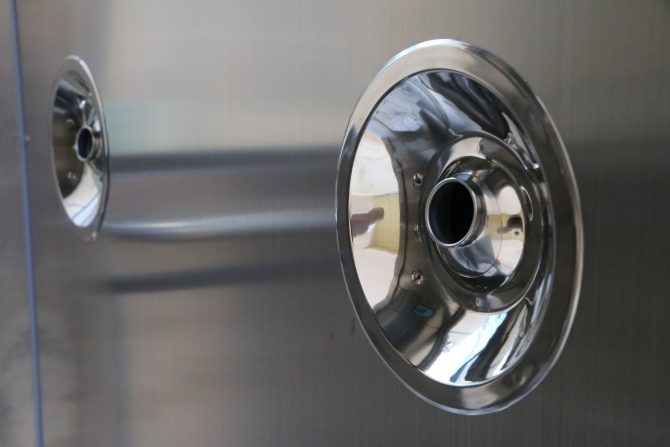 Customized Air Shower Room Right Angle Intelligent Air Shower OEM / ODM Acceptable