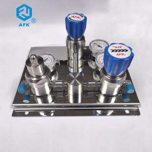 China R1100 Serie Changeover Manifold Regulator Stainless Steel Semi Automatic wholesale