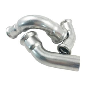 China DIN 2615 SS304 Push Fit Compression 45 Degree Elbow wholesale