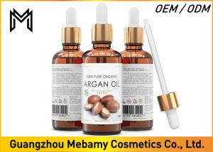 China Hair Care Pure Essential Oils , Unrefined Moroccan Argan Oil Heal Dry Scalps wholesale