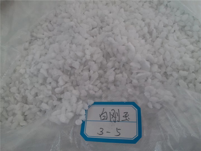 Refractory Material White Corundum Powder made from High Alumina Bauxite Source